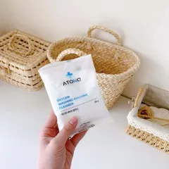 Bột Tẩy Rửa Lồng Máy Giặt An Toàn Oxygen Atono2 Cho Mọi Loại Máy Giặt (150g*4 gói)