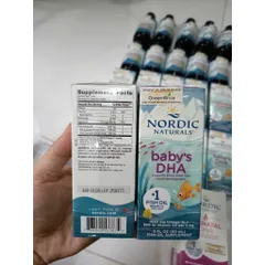 [Date 2028][Hàng Công Ty] Siro bổ sung DHA Nordic Naturals Omega 3 kèm Vitamin D3 cho trẻ sơ sinh