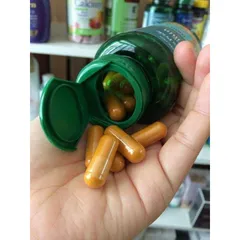 Viên uống hỗ trợ dạ dày tinh chất nghệ Turmeric Curcumin 500mg180 Puritan Pride.