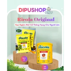 Kẹo Ngậm Ricola Thảo Mộc Sugar Free Giảm Ho Khàn Giọng
