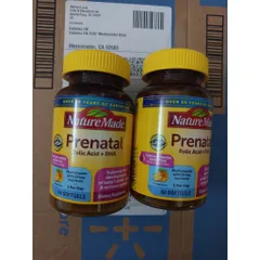 [DATE 2027] 90/100//110 viên Vitamin Mẹ Bầu Nature Made Prenatal Folic Acid + DHA