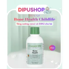 Bone Health Childlife Hỗ trợ cho bé có hệ xương chắc khỏe với hàm lượng canxi nhiều hơn- chai 473 ml