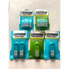 SET Xịt thơm miệng Listerin Pocket Mist Cool Mint 7,7ml*2