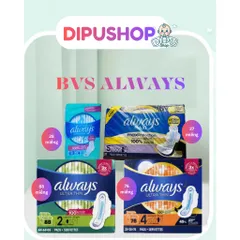 Băng vệ sinh hộp Always của Mỹ 92 miếng, 88, 76 miếng