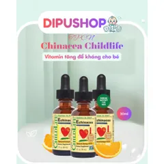 MỘT CHAI Tăng đề kháng Echinacea Childlife USA 30ml cho bé chính hãng