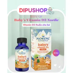 Vitamin D3 thuần tinh khiết Nordic Naturals lọ 22,5ml