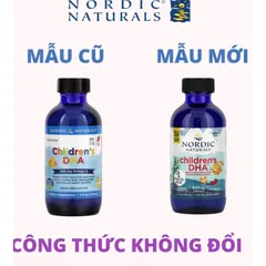 [HÀNG CÔNG TY] DHA cho trẻ từ 1 tuổi Nordic Naturals Children Mỹ dạng lỏng 119ml-237ml