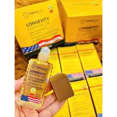 Dầu gió vàng con lăn Trường Thọ Nhập khẩu Mỹ Nanogize Longevity Essential Oil 21ml