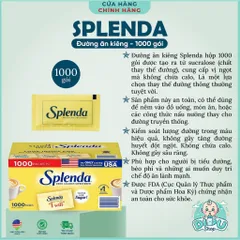 Đường Ăn Kiêng Splenda Của Mỹ 1000 gói