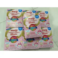 Sữa Công Thức Meiji Ezcube Nhập Khẩu Nhật Phát Triển Trí Não Cho Bé 0-3 Tuổi