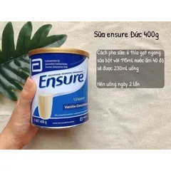 Sữa ens Đức ENSURE VANILLE
