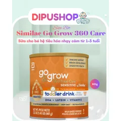 Sữa Bột Similac Go Grow Sensitive Mỹ Cho Bé Hay Nôn Trớ Dễ Tiêu Hóa 1 tới 3 tuổi