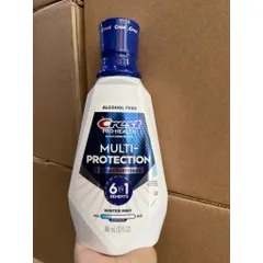 Nước Súc Miệng Crest 3D không cồn thơm miệng dài lâu sạch sâu răng