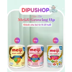 800g Sữa Meiji Infant & Growing Up Formula Nhập Khẩu Nhật Bổ Sung HMO Tăng Đề Kháng Cho Bé 0-3 Tuổi