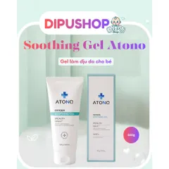 Soothing Gel ATONO2 Hàn Quốc, làm dịu mát tức thì làn da của bé, an toàn cho da nhạy cảm 160g