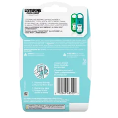 Miếng ngậm thơm miệng Listerine Pocketpaks (Vĩ 3 hộp x 24 miếng)