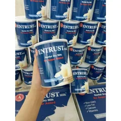 [DATE 2028] GÓI KÈM VỎ THÙNG, Comho 6 lon Sữa Bột Entrust Mỹ Cho Người Tiểu Đường 400g