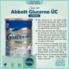Sữa Bột Glucerna của Úc hộp 850g