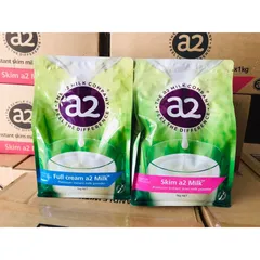 Sữa bột tách béo/nguyên kem A2 Úc 1kg