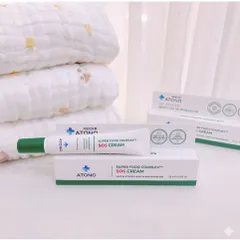 Kem phục hồi da tổn thương Sos Atono2 Hàn Quốc cho bé từ 0m+