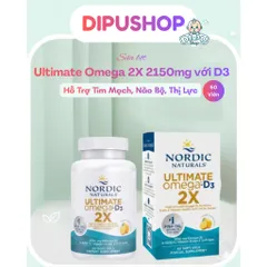 60 viên Viên Uống Bổ Sung Ultimate Omega 2X D3 2150mg Nordic