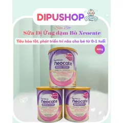 Sữa Neocate Syneo Infant Nutricia Nội Địa Mỹ Cho Bé Sơ Sinh 0-12 Tháng Dị Ứng Đạm Bò Bất Dung Nạp Lactose