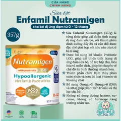 Sữa Nutramigen cho bé dị ứng đạm bò đủ size