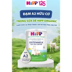 Chính Hãng Đức Sữa Dê HiPP Organic Số 1,2 400g Đạm A2 Dễ Tiêu Hóa, Chiều Cao, Phát Triển Trí Não