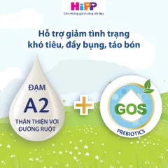 Chính Hãng Đức Sữa Dê HiPP Organic Số 1,2 400g Đạm A2 Dễ Tiêu Hóa, Chiều Cao, Phát Triển Trí Não
