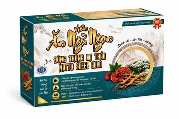 TPBVSK VIÊN ĂN NGŨ NGON ĐÔNG TRÙNG HẠ THẢO SLEEP GOLD HỘP 60 VIÊN