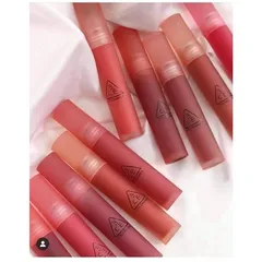 Son Kem Nhung Lì 3CE Mềm Mịn 4g - Gel Tint Mờ Tự Nhiên, Dưỡng Ẩm Môi, Hiệu Ứng Blur Che Khuyết Điểm