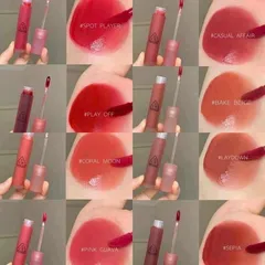 Son Kem Nhung Lì 3CE Mềm Mịn 4g - Gel Tint Mờ Tự Nhiên, Dưỡng Ẩm Môi, Hiệu Ứng Blur Che Khuyết Điểm