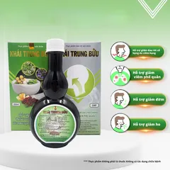 Bổ Phổi Khái Trung Bửu Rồng Việt Nam_Giảm ho, đàm, đau rát họng do viêm họng, viêm phế quản - Chai 250ml
