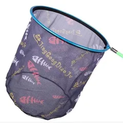 Mặt vợt câu cá cabon vành tròn vành tam giác lưới vợt lưới chống vướng lưỡi size -40-45-50 lưới sâu 50-55-60-70