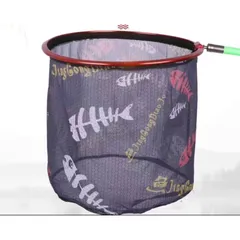 Mặt vợt câu cá cabon vành tròn vành tam giác lưới vợt lưới chống vướng lưỡi size -40-45-50 lưới sâu 50-55-60-70