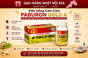 Viên Uống Hỗ Trợ Đường Hô Hấp Pabron Gold A Nhật Bản - Giảm Ho, Long Đờm, Giảm Nghẹt Mũi Khi Trời Lạnh [Hộp Lọ 210 Viên]