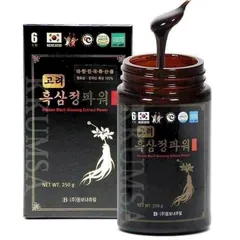 CAO HẮC SÂM NỘI ĐỊA KOREA HỘP 4 LỌ  x 250 gram