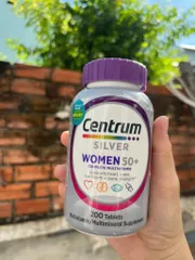 ⚡ Centrum Silver Women 50+ Vitamin tổng hợp cho nữ, 200 viên, giao nhanh tiết kiệm thời gian