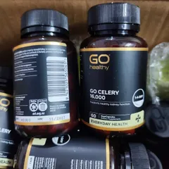 Go Healthy Go Celery 16000 1-A-DAY |60 viên| Cải thiện hội chứng Gút chuyên sâu - Giảm Acid Uric & Kháng viêm khớp [S/P nội địa NZ không tem]