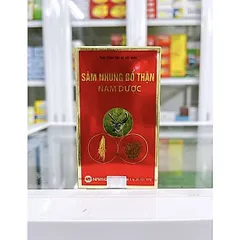 Sâm nhung bổ thận Nam Dược (Lọ 30 viên)