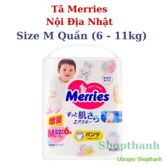 Tã/Bỉm Merries Nội Địa Nhật (Dán & Quần) – Êm Ái, Siêu Thoáng Khí, Ngừa Hăm Hiệu Quả Cho Bé Nhạy Cảm 803976