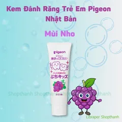 Kem Đánh Răng Trẻ Em Nhật Bản 150g | Cho Bé Từ 18 Tháng, Hương Trái Cây Dễ Chịu, Dịu Nhẹ An Toàn 803996