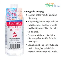 Nước Tẩy Trang Pure Vivi Lotion 500ml