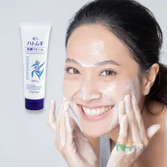 Sữa Rửa Mặt Reihaku Hatomugi Nhật Bản.