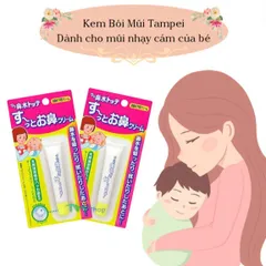 Kem Bôi Giảm Sổ Mũi, Nghẹt Mũi Tempei Cho Bé