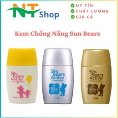 Kem chống nắng OMI - Sun Bears Active Protect Milk Sunscreen SPF 50+ PA++++