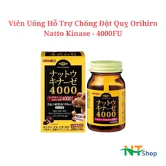 Viên Uống Hỗ Trợ Giảm Nguy Cơ Đột Quỵ Orihiro Natto Kinase Nhật Bản
