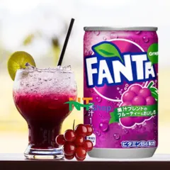 Nước Ngọt Fanta Nhật Bản Vị Nho, Vị Đào Và Vị Cam, Lon 160ml và 300ml, Giải Khát Cho Gia ĐÌnh