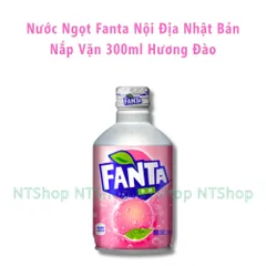Nước Ngọt Fanta Nhật Bản Vị Nho, Vị Đào Và Vị Cam, Lon 160ml và 300ml, Giải Khát Cho Gia ĐÌnh
