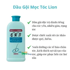 Dầu gội đầu Giảm Gàu, Mọc Tóc Lion Nhật Bản - Sach Gàu, Tóc Khỏe, Không Khô Cứng, Mùi Hương Dễ Chịu